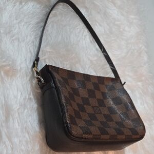 LV Checkered Brown and Black SMALL Shoulder Bag